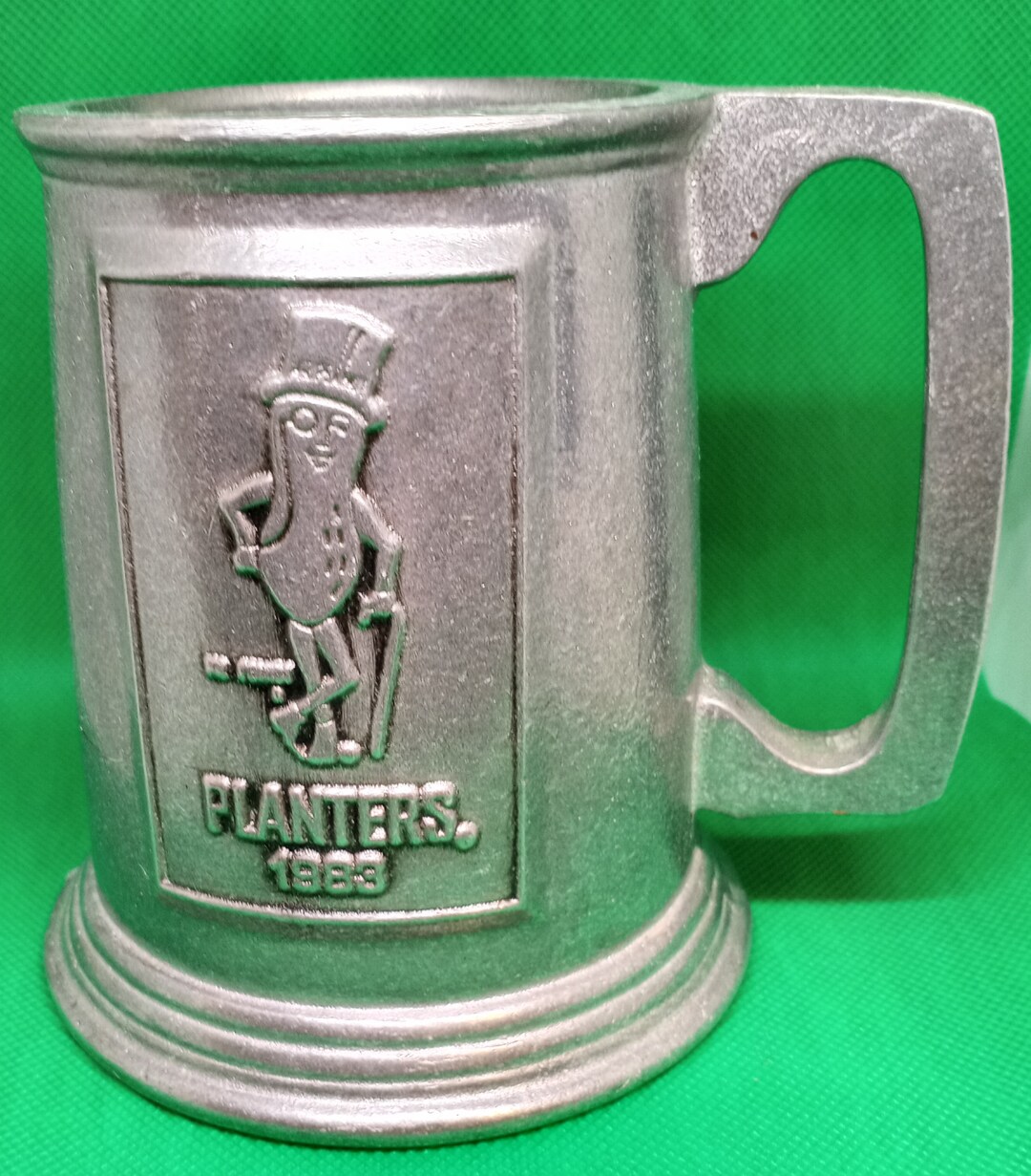 1983 Planters Mr Peanut Wilton Armetale Pewter Tankard Noggin Etsy