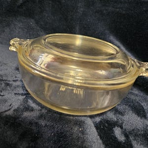 Pyrex 019 Minigryta med 681-C-lock – 600 ml – Klarglas