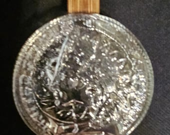 Vintage Avon „One Cent” Coin Bottle – kolekcjonerska karafka w kształcie grosza