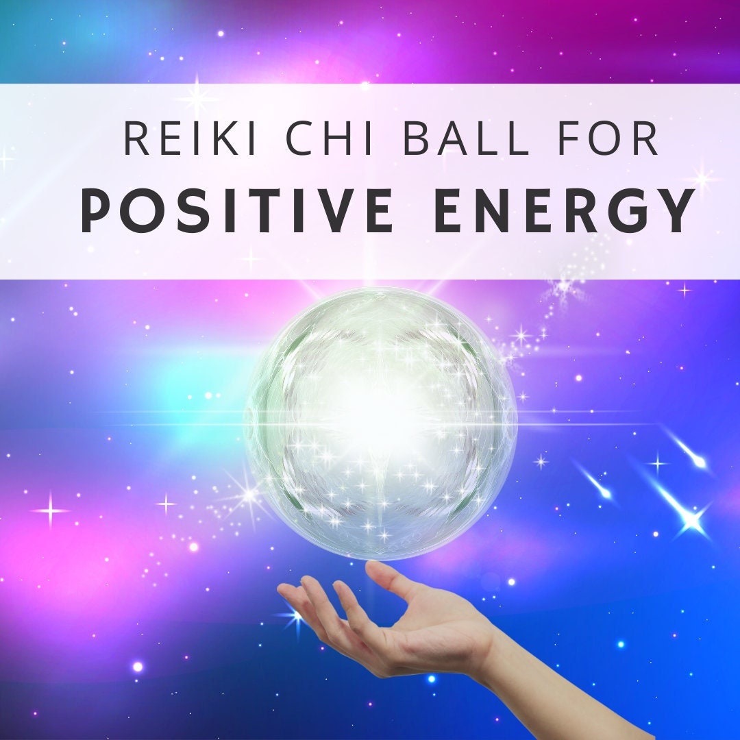 Reiki Chi Ball for Positive Energy Happiness & Joy Reiki Etsy