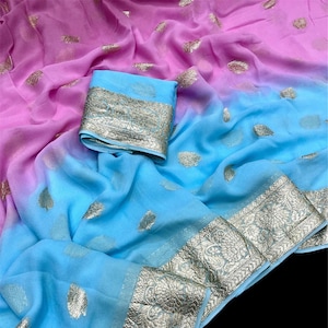 women&#39;s designer soft silk bandhani Saree  with traditonal handcrafted  Hand Bandhej kacchi silk  saree