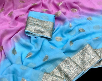 Handcrafted Bandhani Saree: Soft Silk Shibori Print, Traditional Design