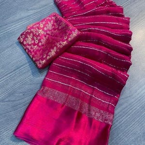 Indian Sarees Collection Online Usa/Premium Viscous Soft Silk Saree/ Zari Rich Pallu With Zari In Sarees/Designer Saree Online For Women