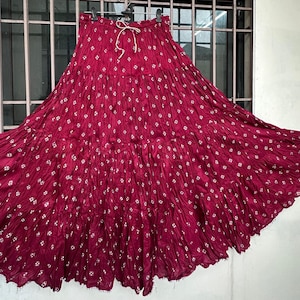 Cotton Summer Skirts,Printed Skirts