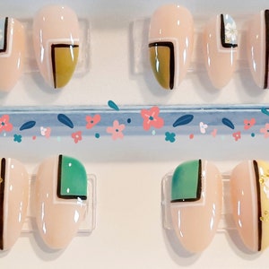 Spring/ Easter color block. (Decals may vary)