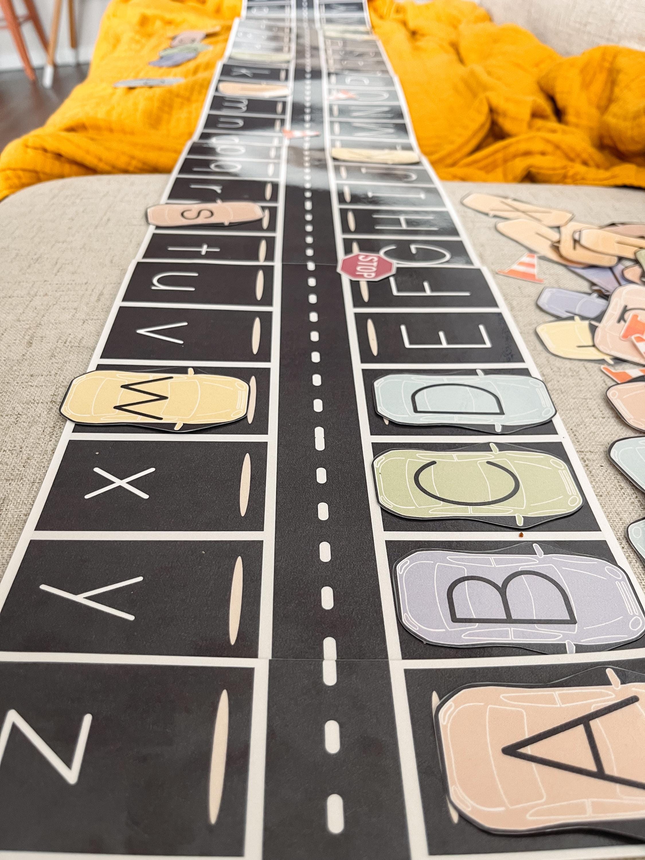 ABC Car Parking Game: Alphabet Learning Printable (preschool ...