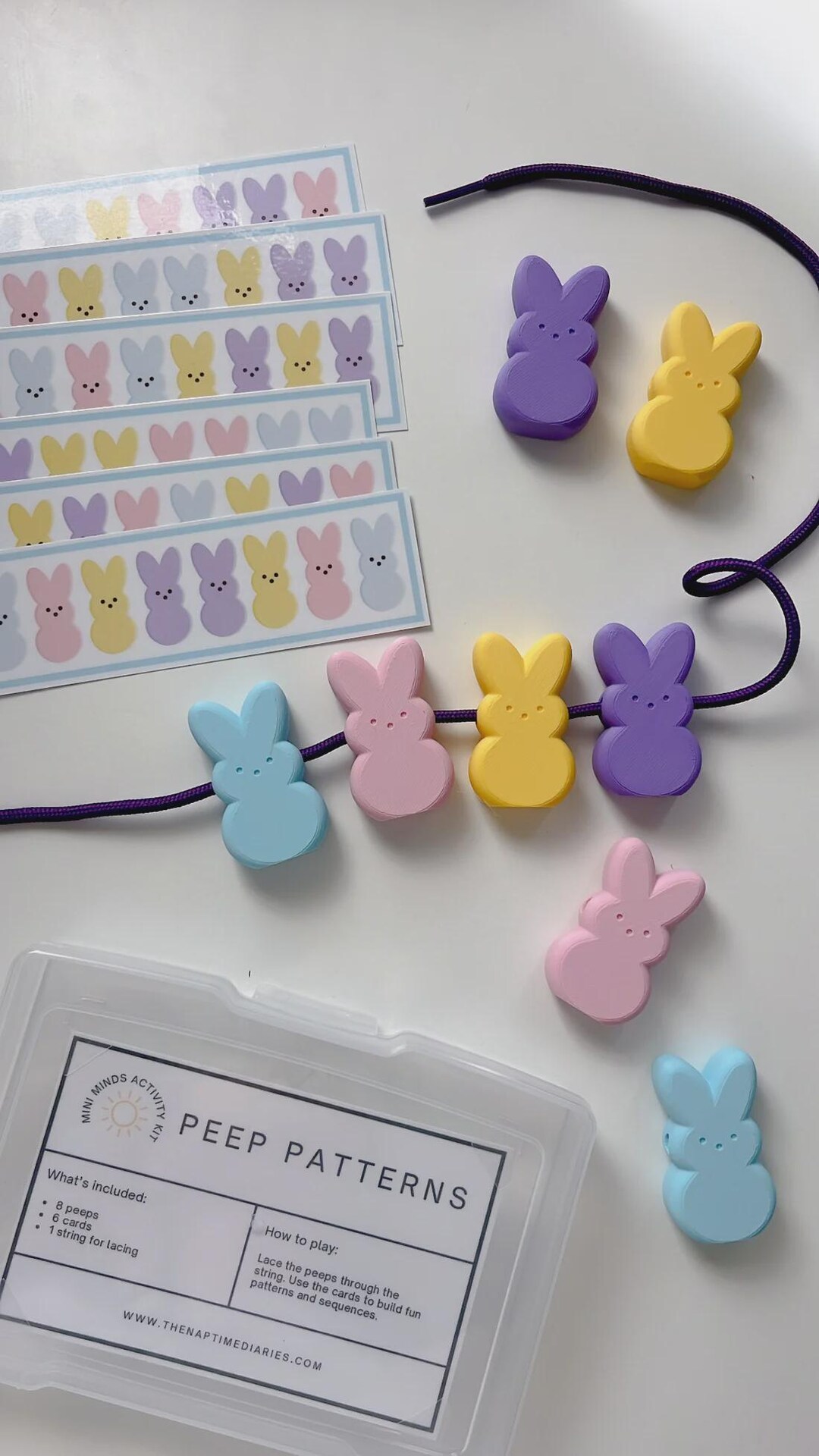 Peep Patterns - Preschool Learning Kit - Etsy