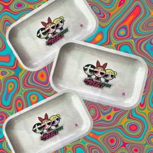 YaniDesigns - New Powerpuff girls cute Rolling tray set