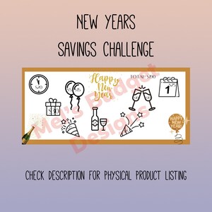 New Year Savings Challenge