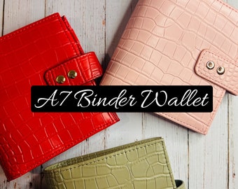 A7 Binder Wallet + Envelopes | Cash Budget System