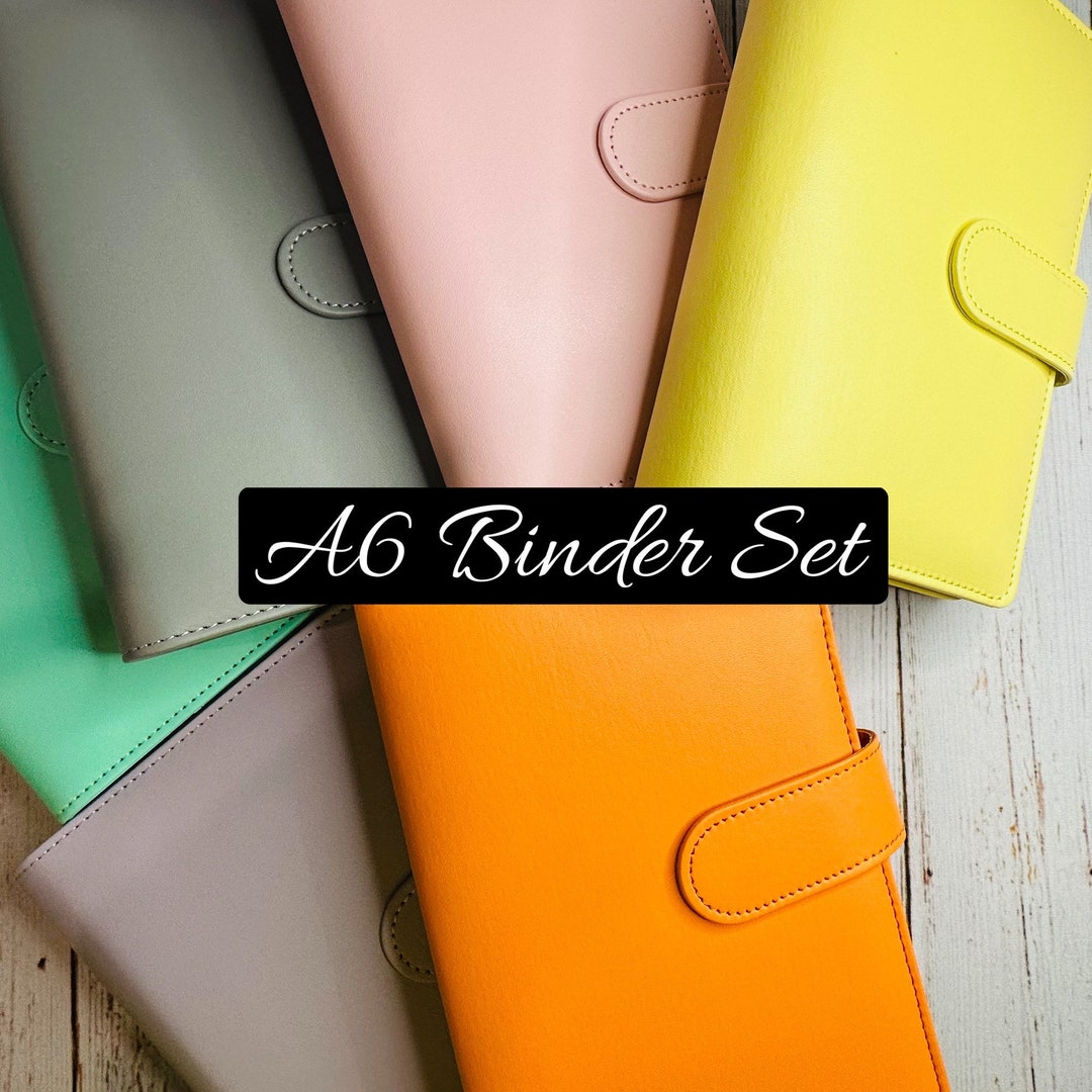 Budget Binder A6 Binder Envelopes Cash Envelope System Sinking Funds