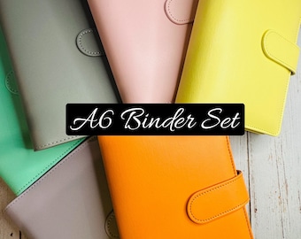 A6 Budget Binder: Cash Envelope System, Sinking Funds