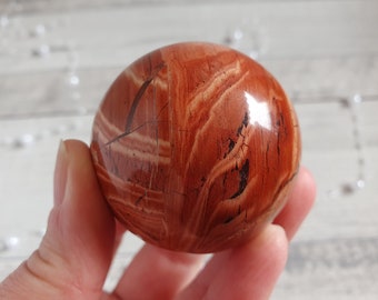 Sphère Jaspe 50 mm Boule de cristal 203g