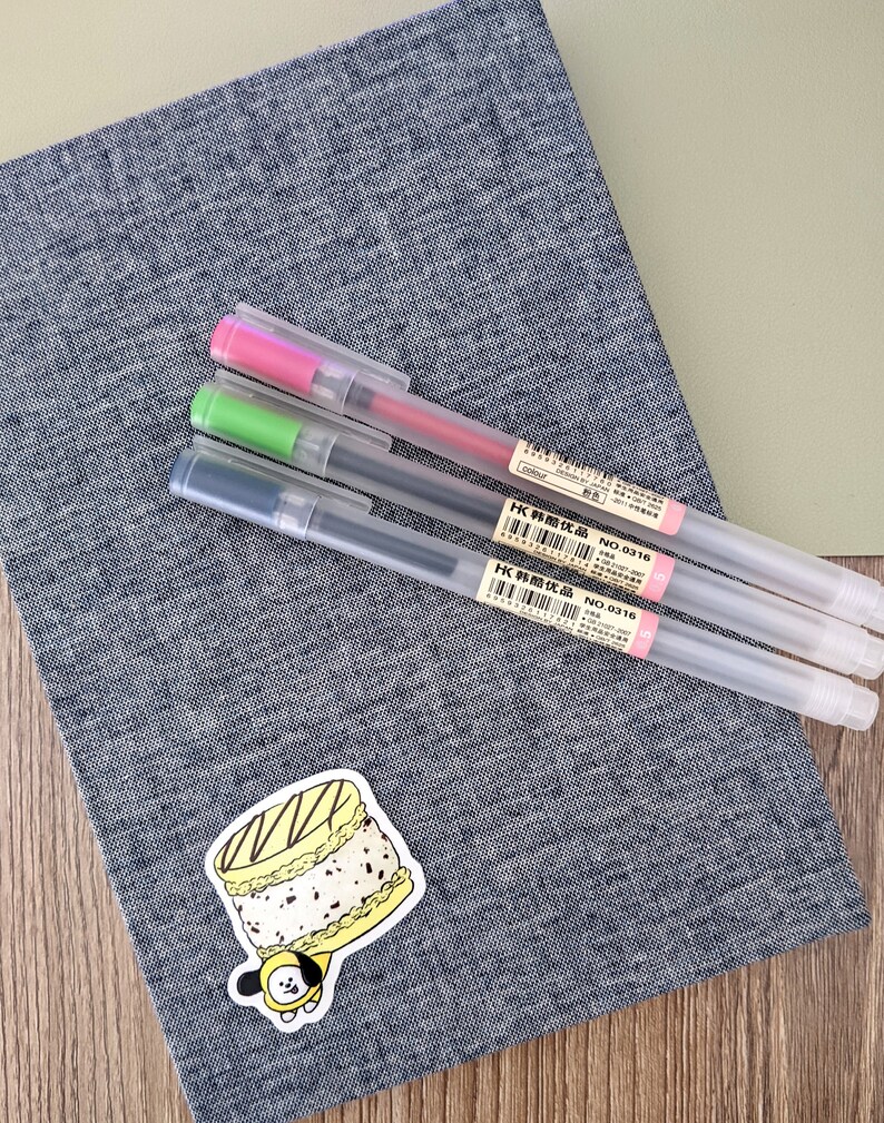 Cute BT21 Chimmy Macaron Sticker Decorate Your Laptop, Planner, Phone