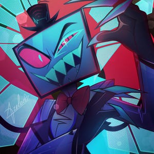 Vox 8 x 10 Art Print | Hazbin Hotel