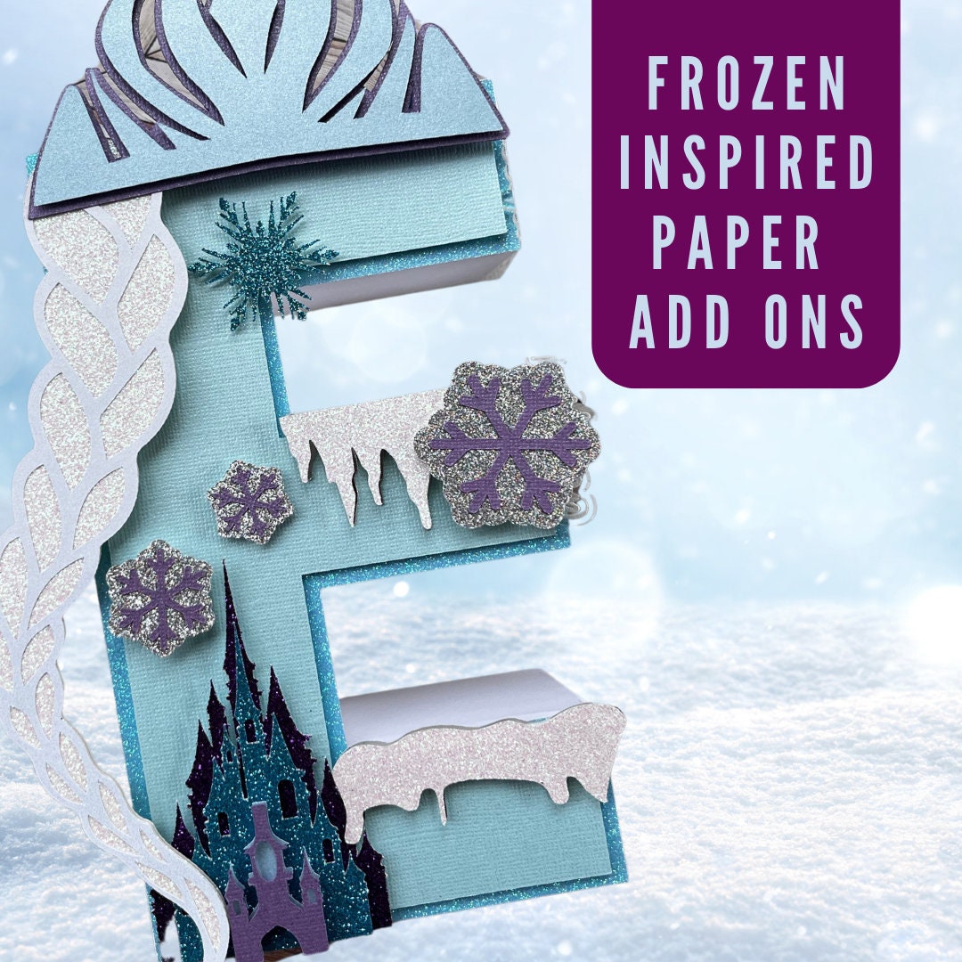 Exclusive Auntie Tay Ice Princess Elsa Frozen Paper Add On's SVG for ...