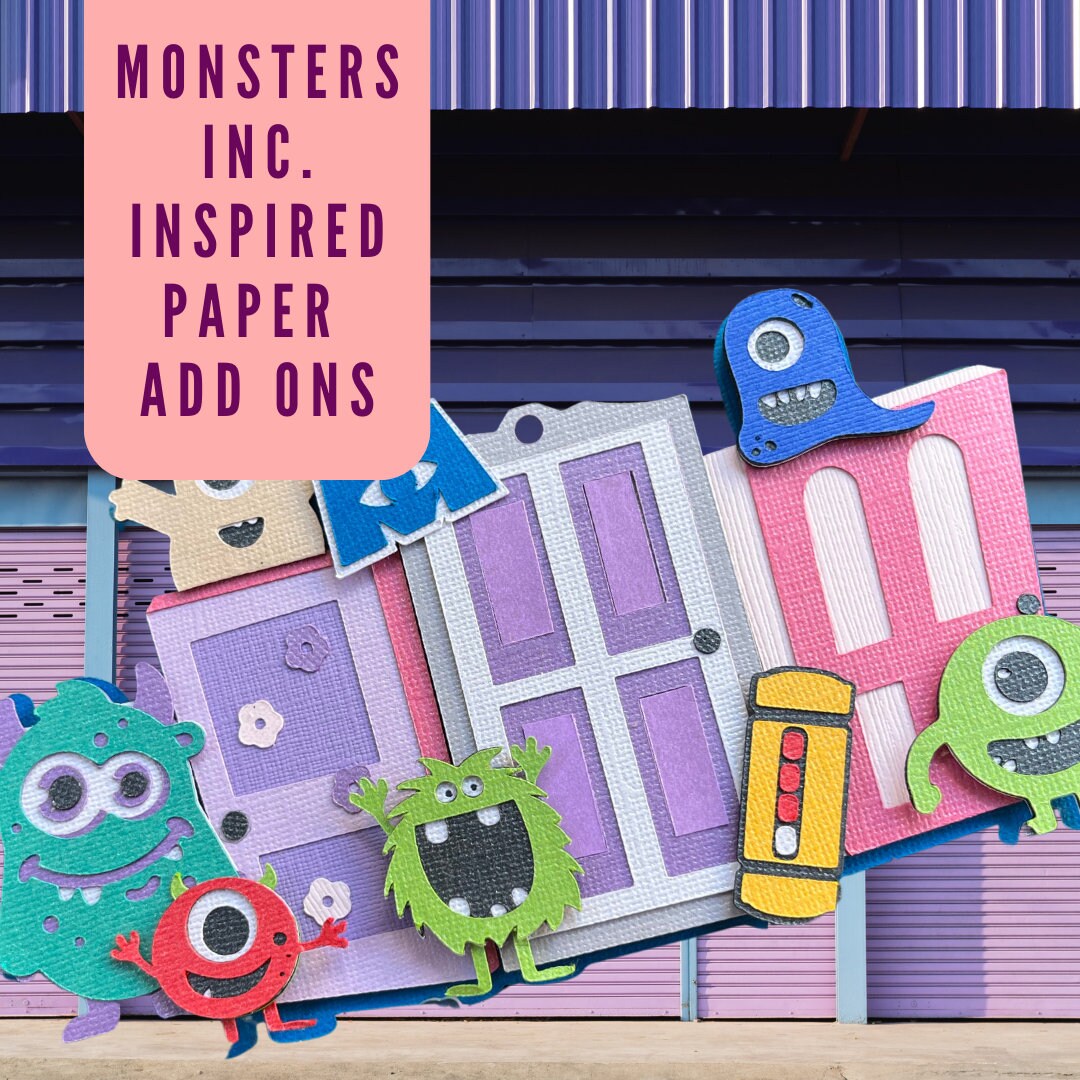 Exclusive Auntie Tay Monster Paper Add On's SVG for Cricut Silhouette ...