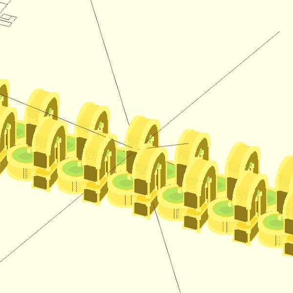 Outdoor Christmas Lights Hooks Stereolithography Model for 3D printing (STL)