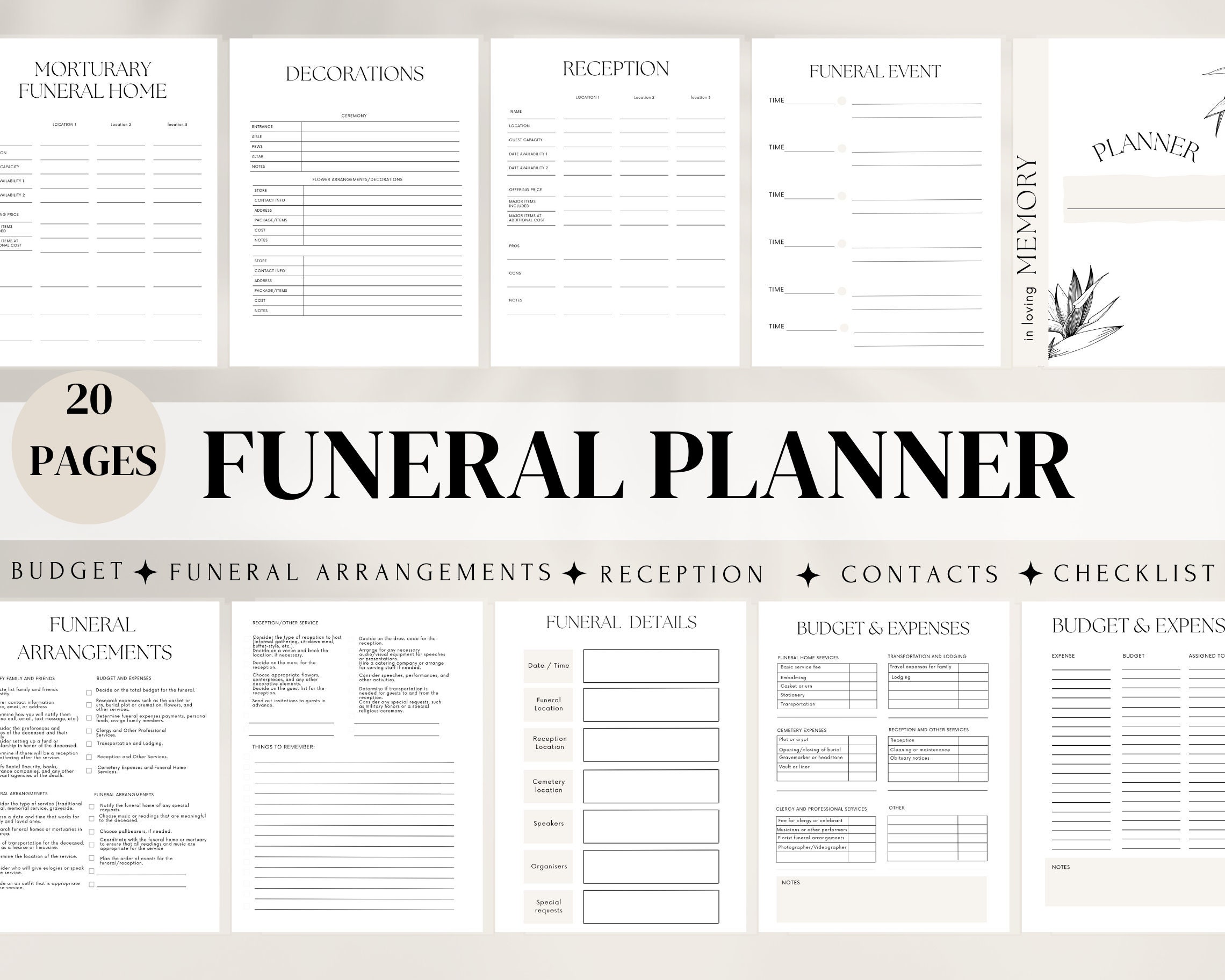 Funeral Arrangements Brooklyn — Checklist