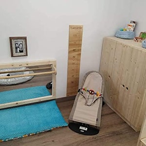 Specchio di sicurezza Montessori con barra, Specchio per bambini, Specchio Montessori per bambino, Specchio Montessori, Specchio Montessori bianco immagine 8