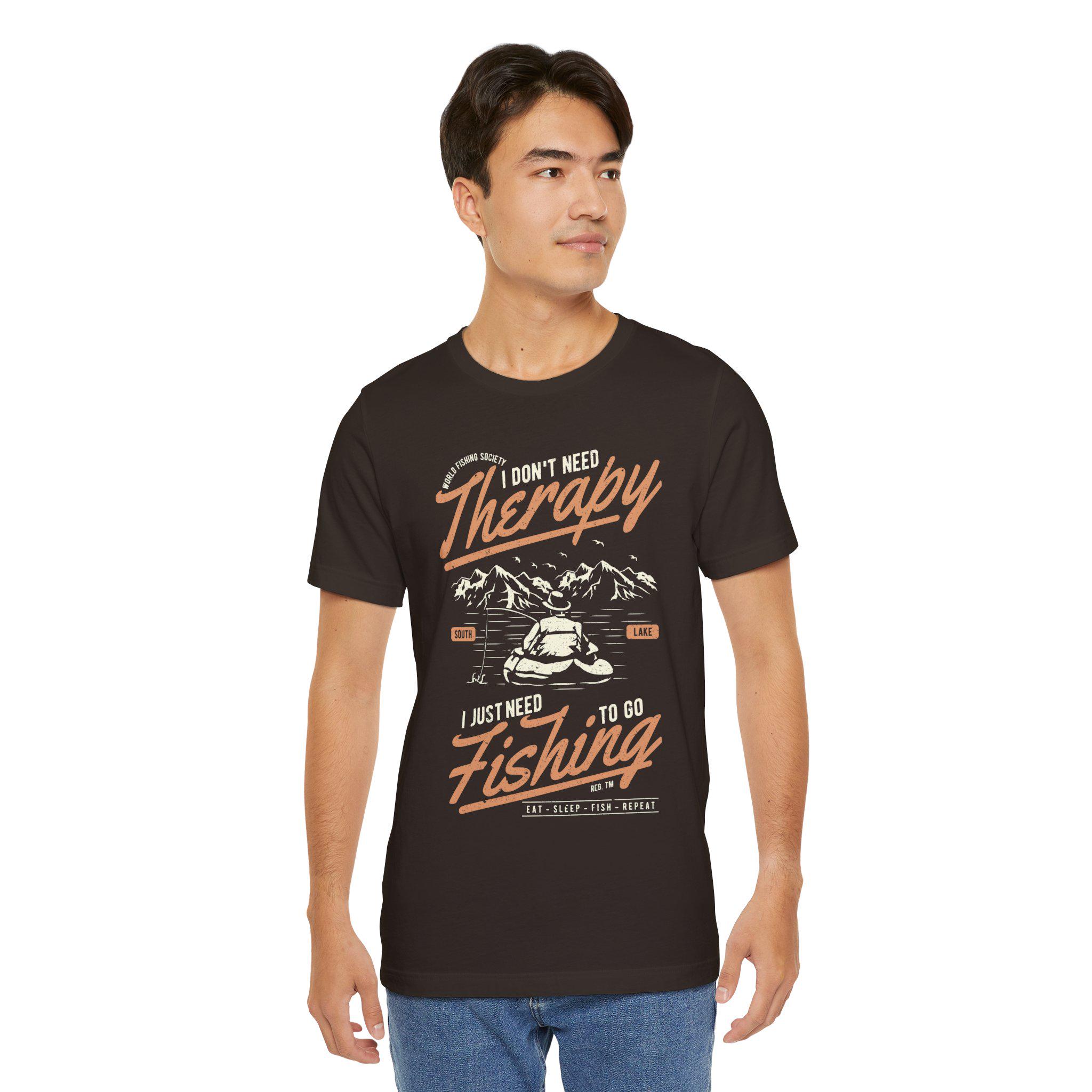 Andere Gehen Zur Therapie Ich Geh Einfach Nur Campen T-Shirt