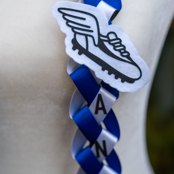 Personalized Cross Country Lei | Track & Field Senior Night Gift