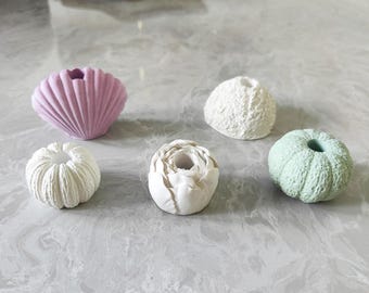 Custom Size Taper Candle Holder | Handmade Concrete Candlestick | Minimalist Home Decor Gift
