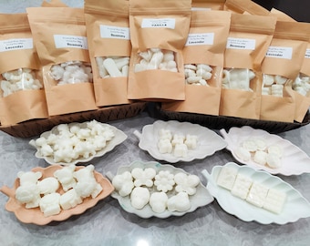 Highly Scented Wax Melts | 100% Natural Soy Wax | 100g | Custom Scents | Vegan & Handmade Gifts