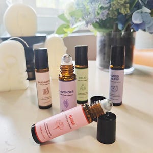 Roll-On Essential Oil 10ml: Aromatherapy, Skincare & Relaxation