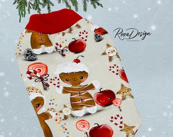 Dog sweater, hoodie, sweater made of high-quality French terry (summer sweat)