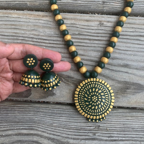 Terracotta Jewellery Etsy