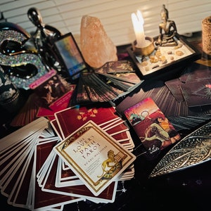 ¡Lectura psíquica EL MISMO DÍA! Lectura de cartas del amor y la carrera, tarots, oráculo de Rumi y cartas de ángeles del oráculo con marco de tiempo.