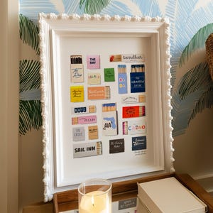Delray Beach Florida Art Print: Matchbook Collection (Digital Download)Popular Trending Preppy