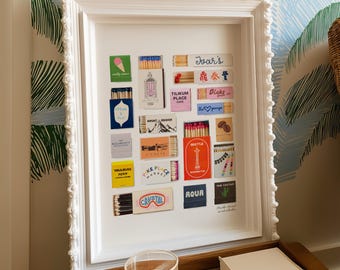 Seattle Matchbook Art Print: Washington Travel Poster (PDF Download)Popular Trending Preppy