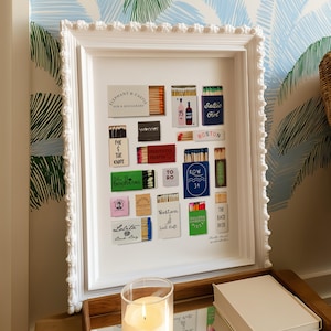 Boston Matchbook Art Print: Unique Restaurant & Bar Collection (Digital Download)Popular Trending Preppy