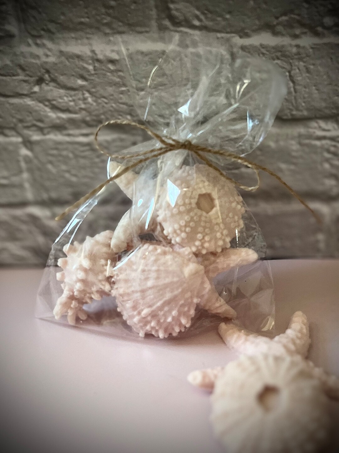 Seashell and Starfish Party Favor, Seashell Soaps, Cocount Scented Guest Soaps, Beach Soaps ...