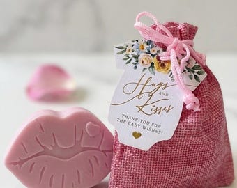 Hugs and Kisses Baby Shower Favors