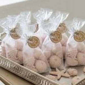 Seashell Soaps, Beach Party Favors, coastal theme image 5