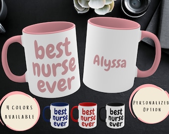 Personalized Nurse Mug, Nurse's Week Gift, Nurse Coffee Mug, Nurse Graduation, Gift Ideas for Nurse, Nurse Christmas Gift, Nurse Thank You