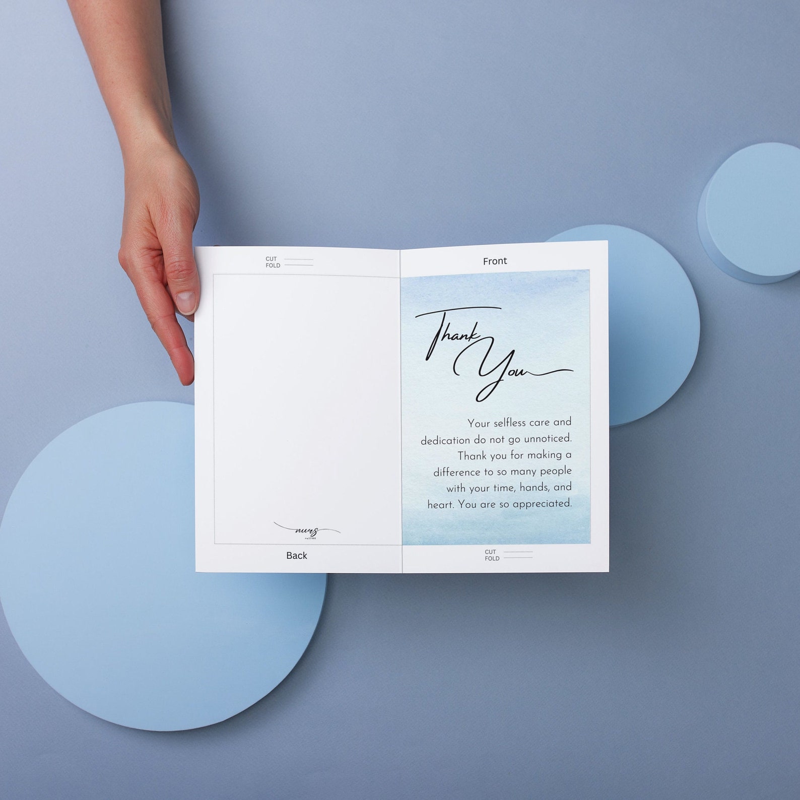 Printable Thank You Cards, Nurse's Week Gift, ICU Nurse, NICU Nurse