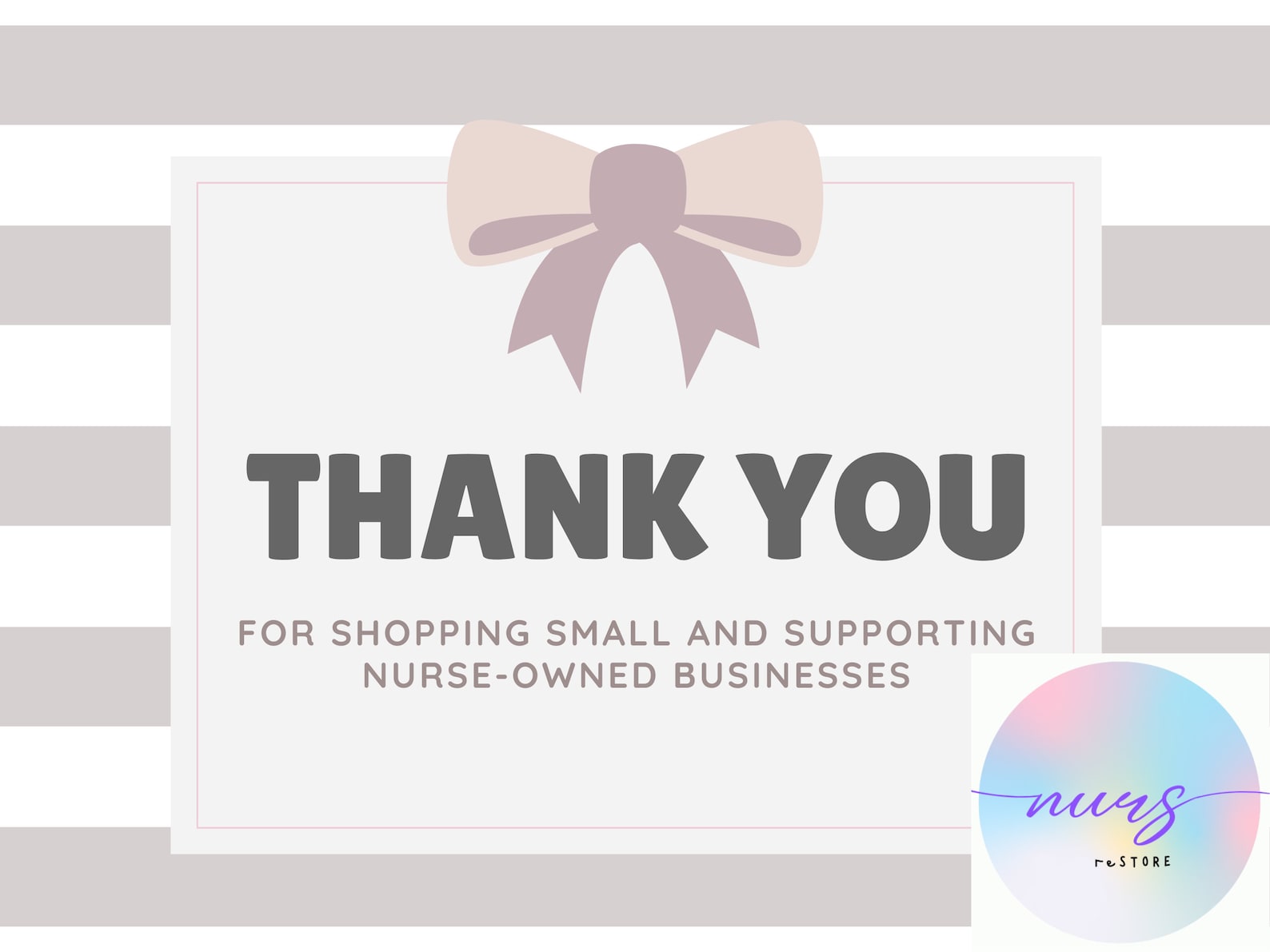 Printable Thank You Cards Nurse Appreciation ICU Nurse NICU Etsy