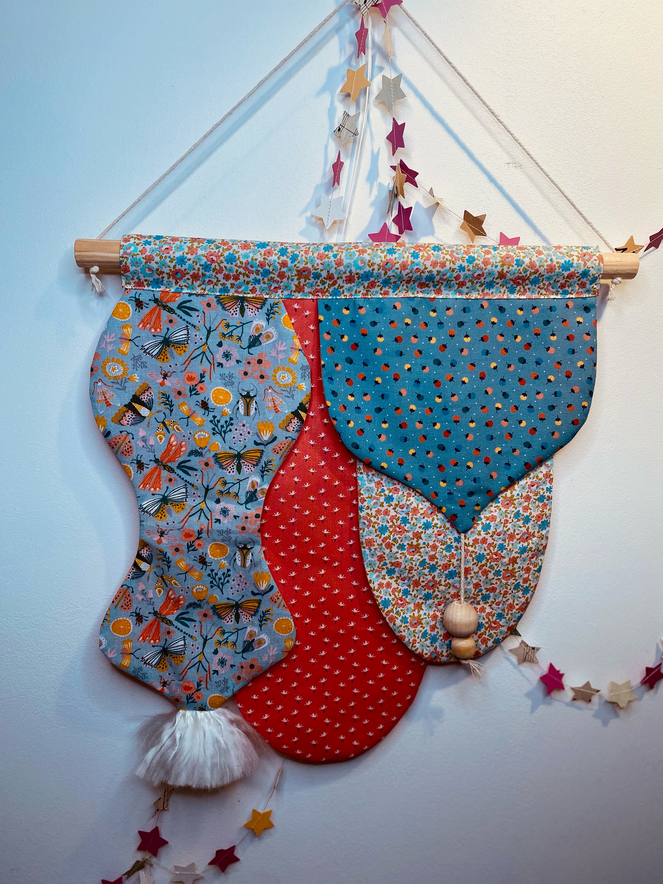 Tenture Murale Leon Rouge