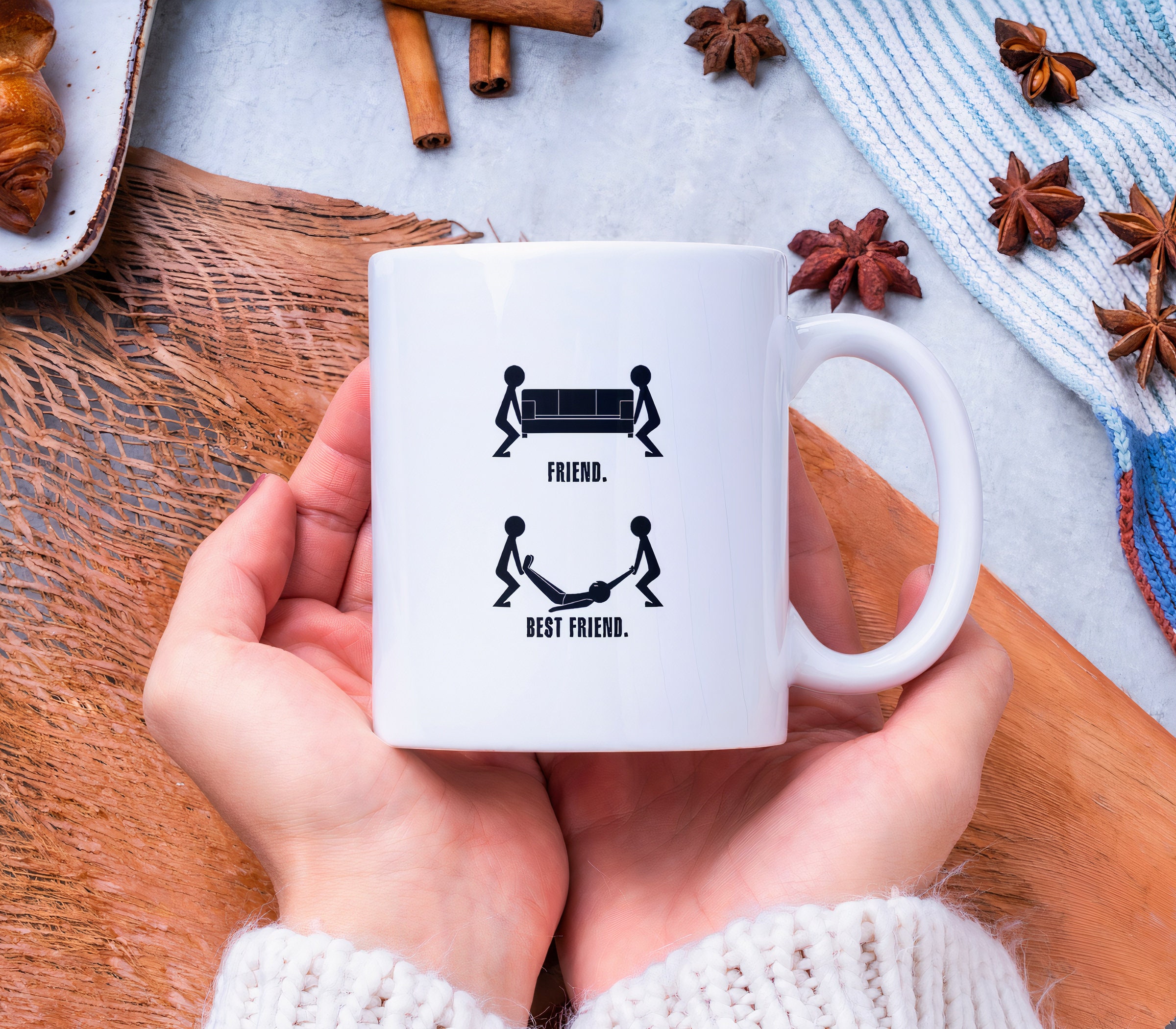 Mug Blanc Meilleur Ami