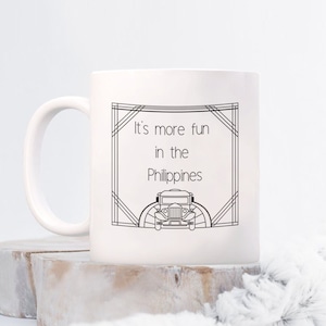 Philippines mug, gift for filipino, coffee mug, coffee cup, gift for filipina, philippines mom gift, philippines dad gift, it&#39;s more fun ...