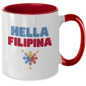Cadeau pour petite amie philippine, cadeau pour femme philippine, cadeau pour philippine, cadeau pour maman philippine, cadeau philippin Bay Area, tasse à café