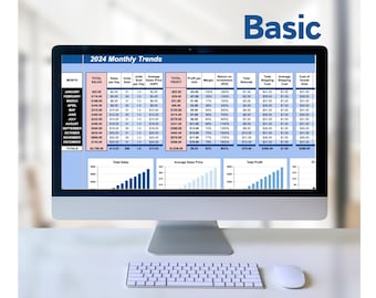 2024 Basic Reseller Spreadsheet, Google Sheet | Track Inventory, Sales & Profit For Your Online Business