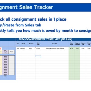 2024 Premium Reseller Spreadsheet, Google Sheet Track Inventory, Sales & Profit and MORE for your Online Business image 8