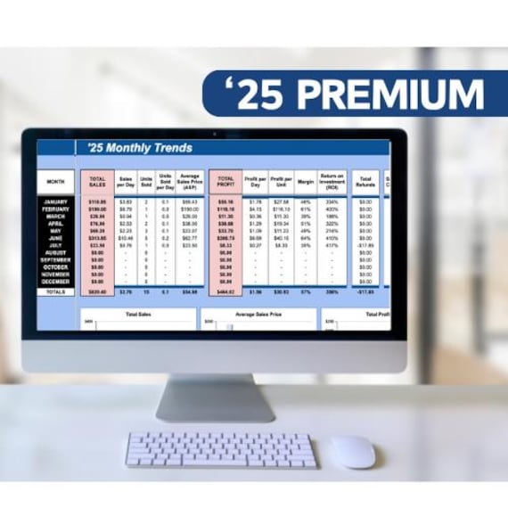 2025 Reseller Spreadsheet-PREMIUM: Inventory, Sales & Profit Tracker (Google Sheet)