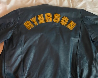 ryerson engineering leather jacket