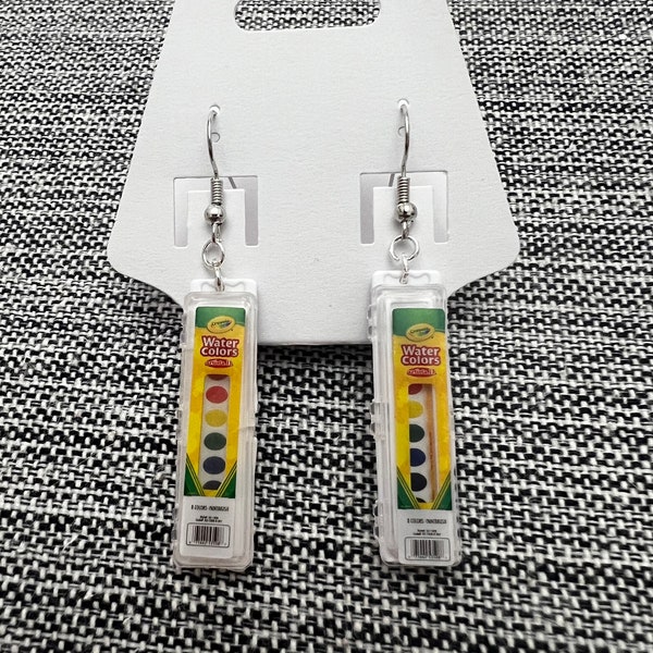 Mini Brands Toy Crayola Water Colors Artista II Earrings